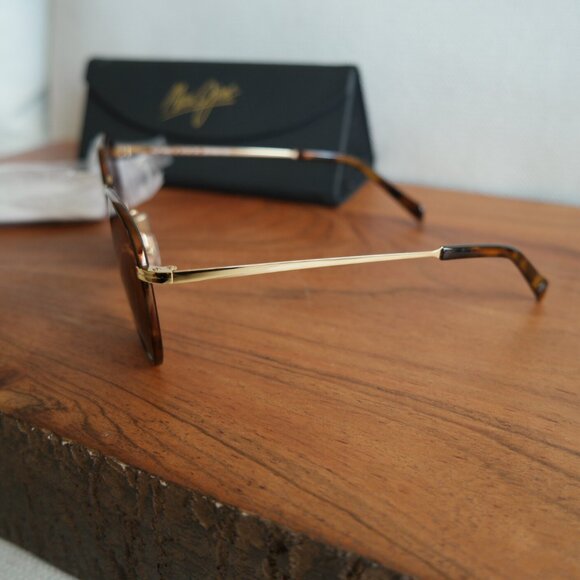 Maui Jim Polarized Noni Tortoise Sunglasses MJ854-10 - Picture 2 of 6